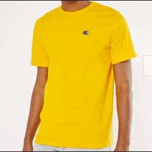 Men's NWT Champion Yellow Tee
